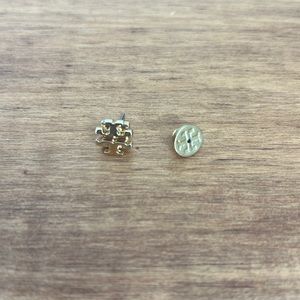 Single Gold Tory Burch Earring with Backing